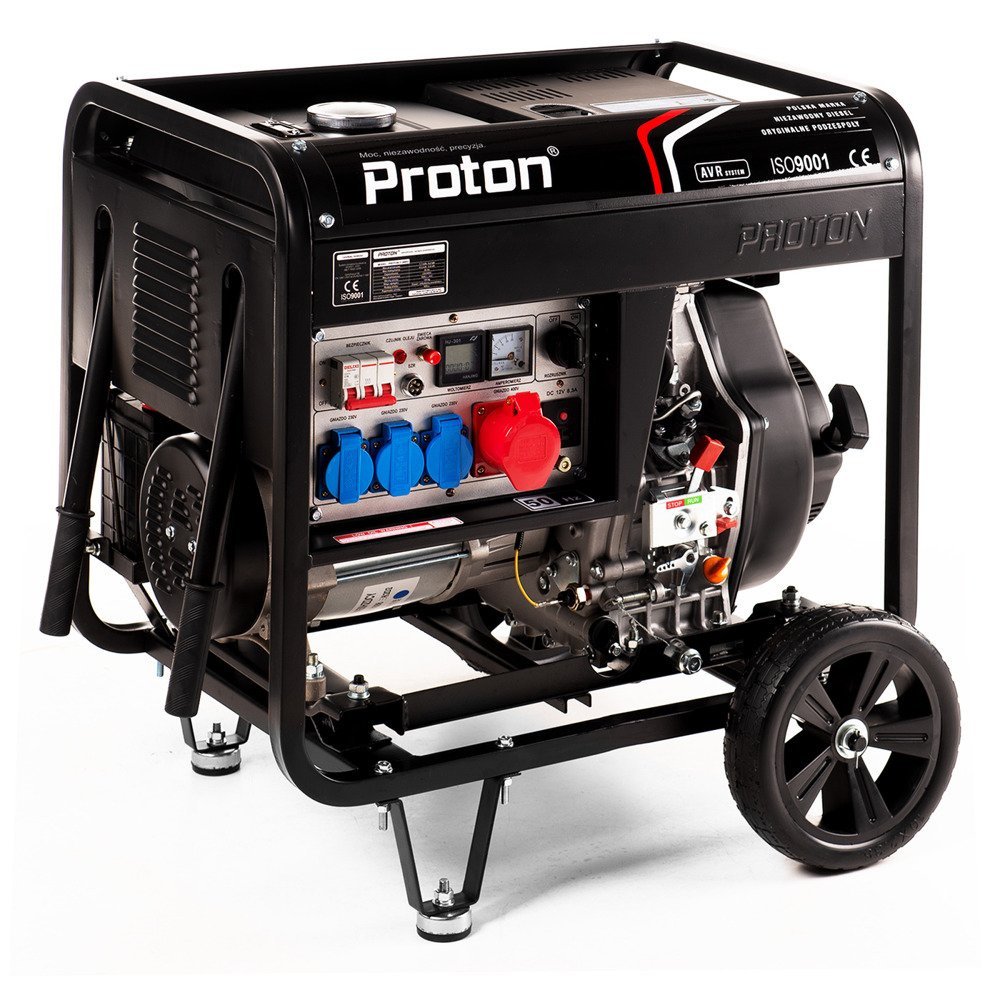 The economical diesel generator Proton 3, 6800 Watt - 7kw 6kw 5kw